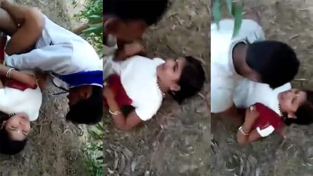 Desi GF Outdoor Gengbeng Sex – Caught Group Sex